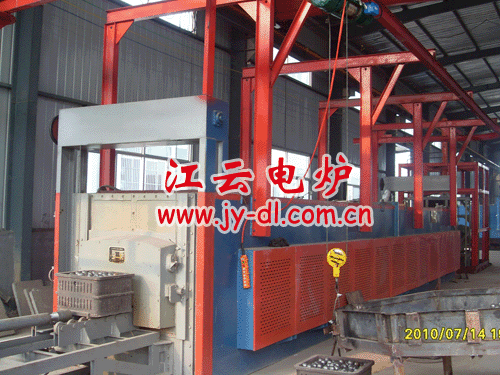 TGL pusher type steel ball heat treatment furnace