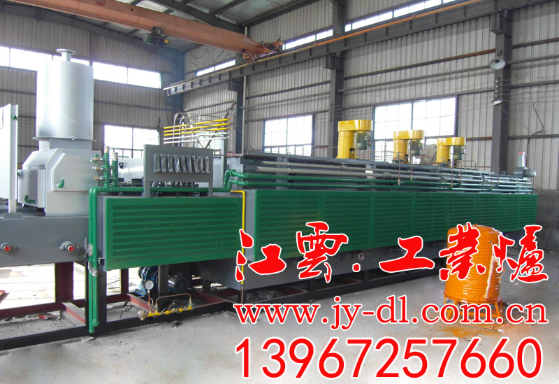 No muffle roller type mesh belt furnace