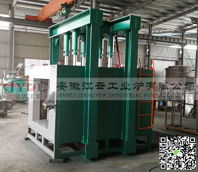 Sheet pressure tempering furnace